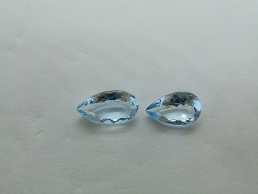 Água-marinha 3,17 ct 11x7mm 10x7mm