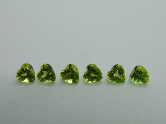 5,40ct Peridot Calibrado 6mm