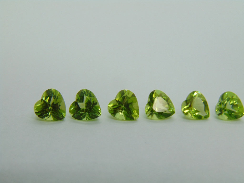 5,40ct Peridot Calibrado 6mm