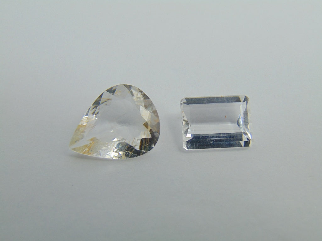 16,40ct Topázio 17x14mm 13x10mm