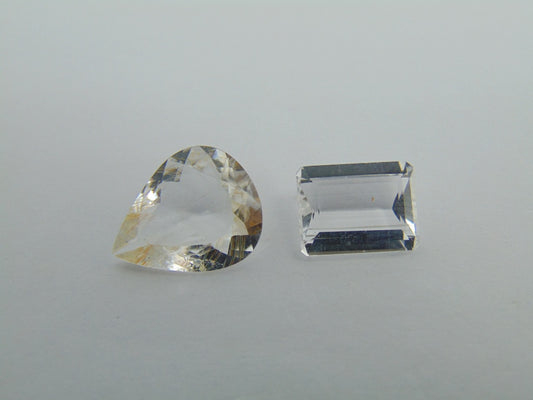16,40 ct Topázio 17x14mm 13x10mm