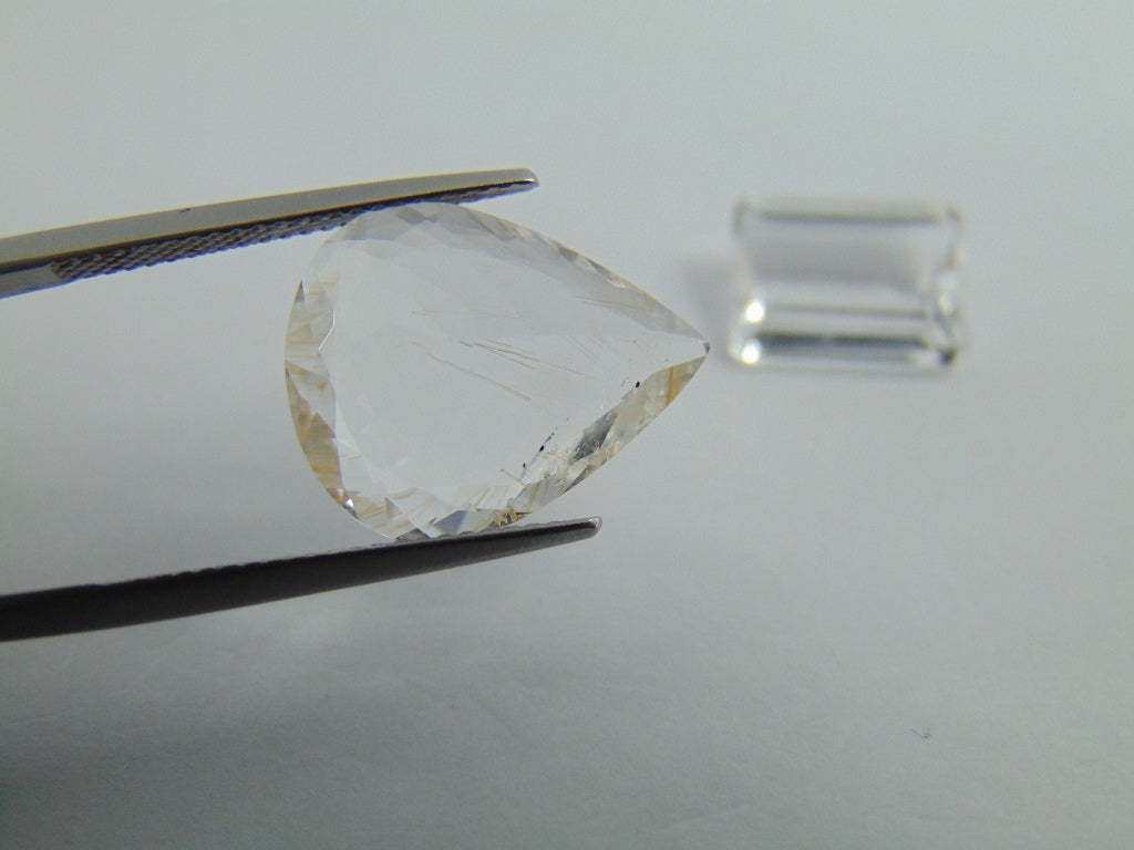 16,40ct Topázio 17x14mm 13x10mm