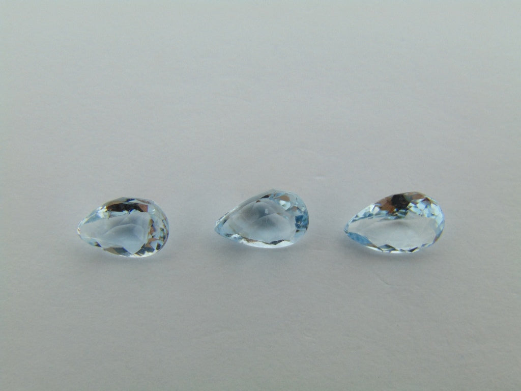 2.50cts Aquamarine (Set)