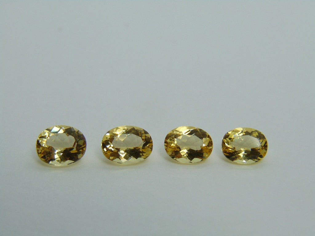 5.80ct Beryl 9x7.5mm / 8.5x7mm / 9x7mm / 8x6.5mm
