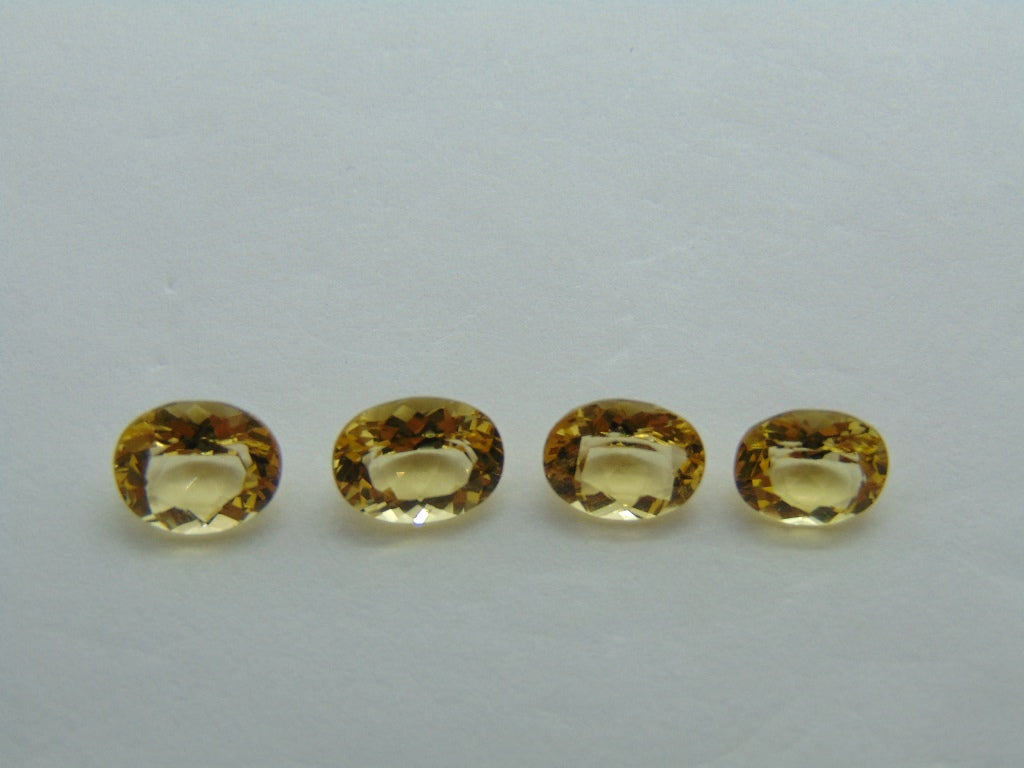 5.80ct Beryl 9x7.5mm / 8.5x7mm / 9x7mm / 8x6.5mm