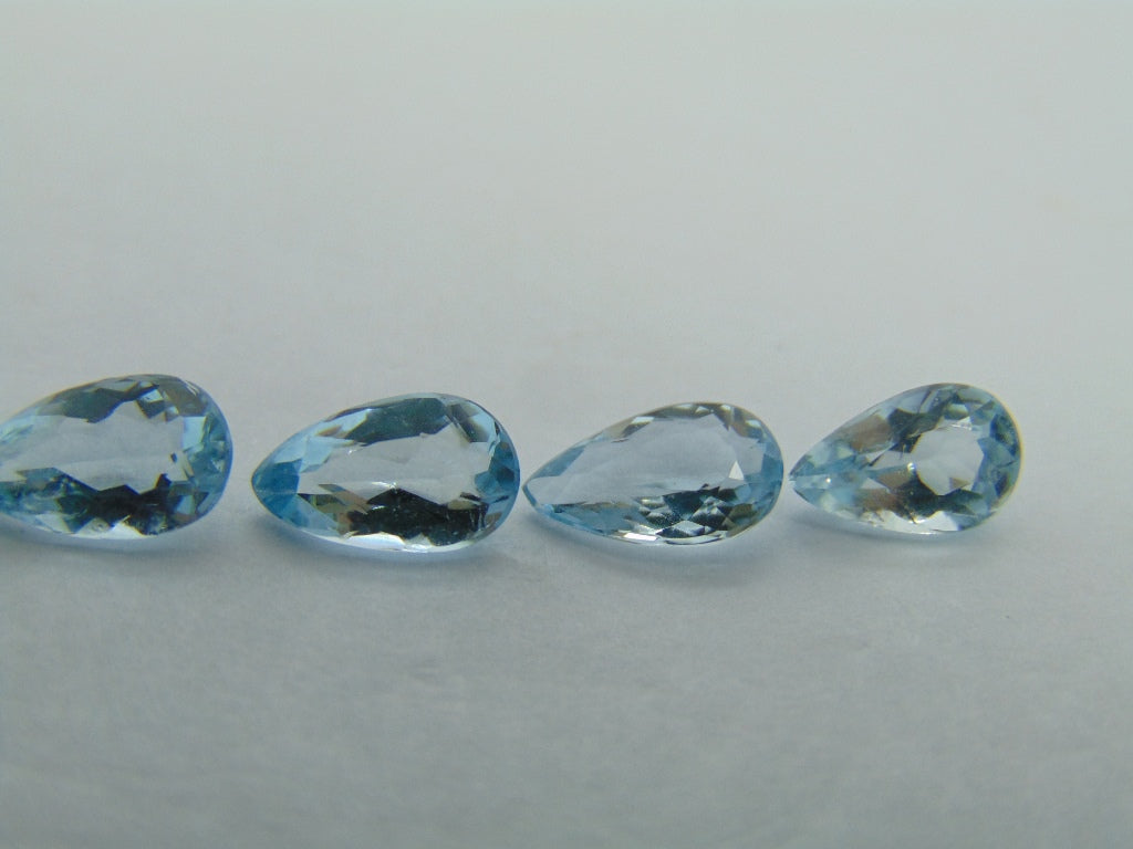 Água-marinha de 3,60 ct