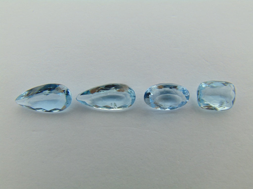 Água-marinha de 2,80 cts