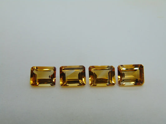 12,40ct Citrino Calibrado 10x8mm