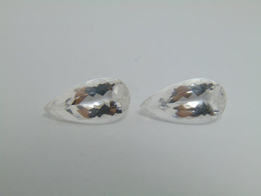 Par de Morganita 21,70ct 20x10mm