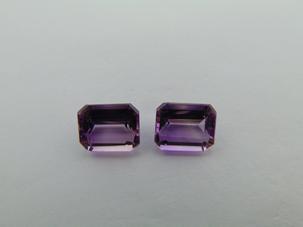 9.15cts Amethyst (Pair)