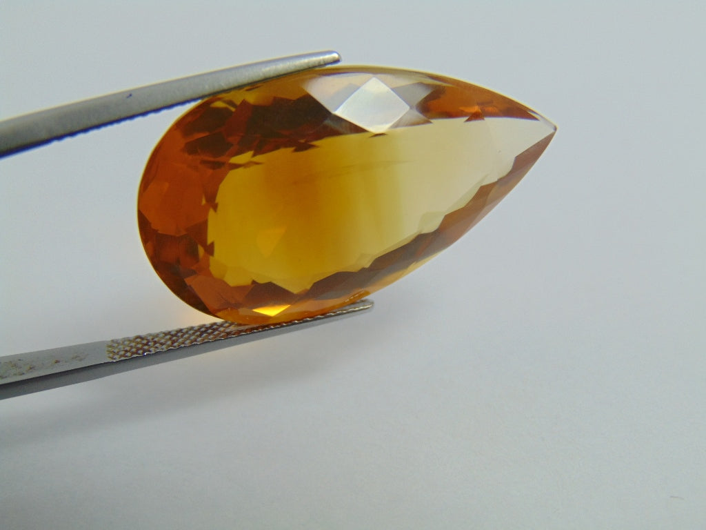 36.90ct Citrine Bicolor 30x8mm