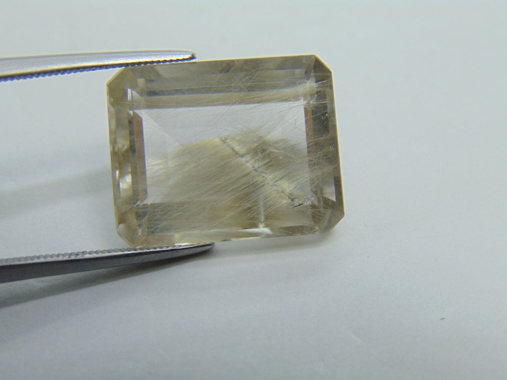Inclusão de quartzo 15,80ct 18x14mm