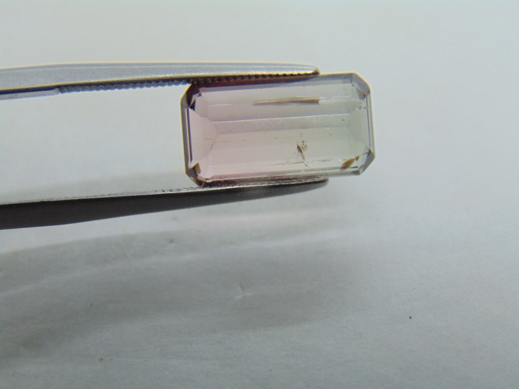 4.75ct Tourmaline Bicolor 13x7mm