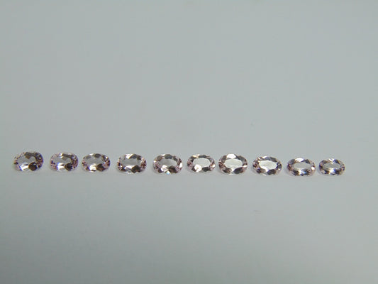 4.58ct Morganite Calibrated 6x4mm