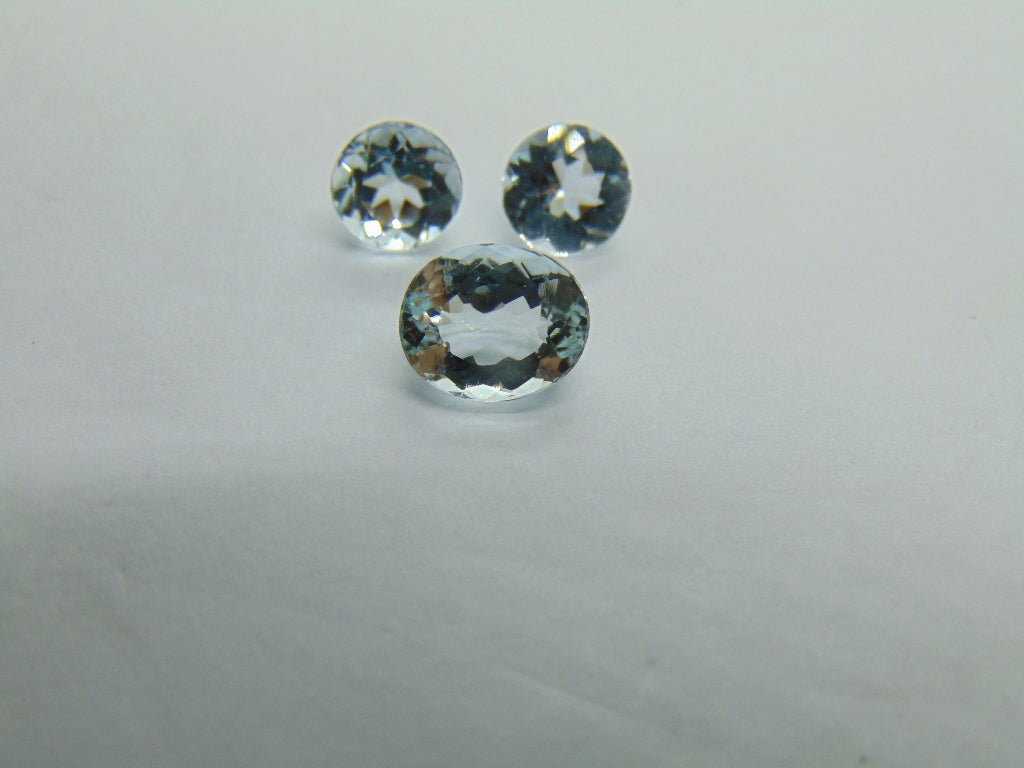 Aquamarine 3,70ct 6mm 8x5mm