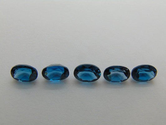 7.55ct Topázio London Calibrado 8x6mm