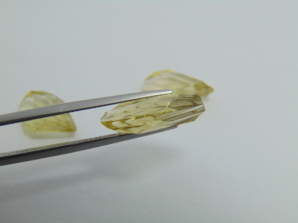 Quartzo de 17,70 quilates (ouro verde)