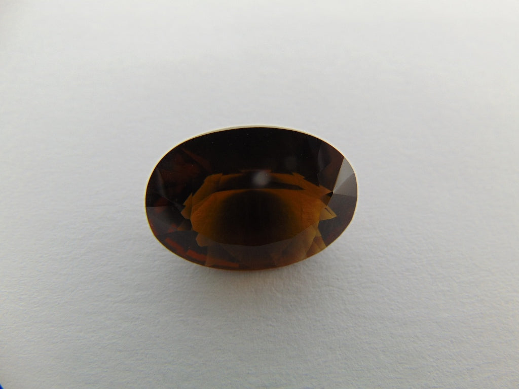 10,60ct Quartzo Fumê 18x13mm