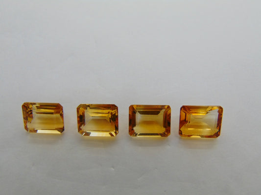 12,85ct Citrino Bicolor 10x8mm