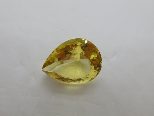 30.40ct Quartz Green Gold 25x20mm