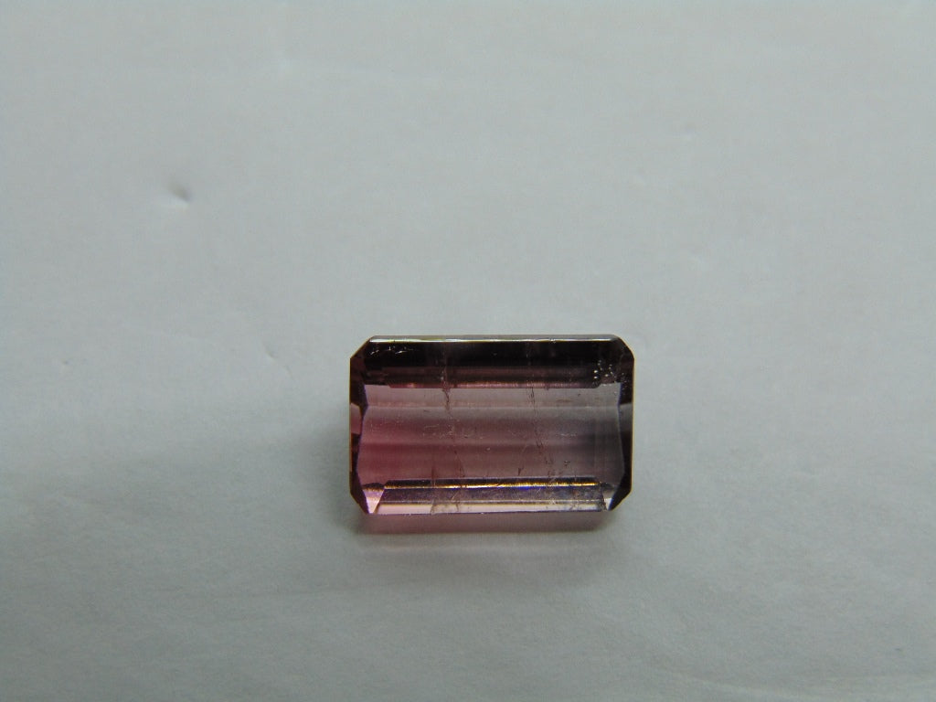 4.10ct Tourmaline Bicolor 11x7mm