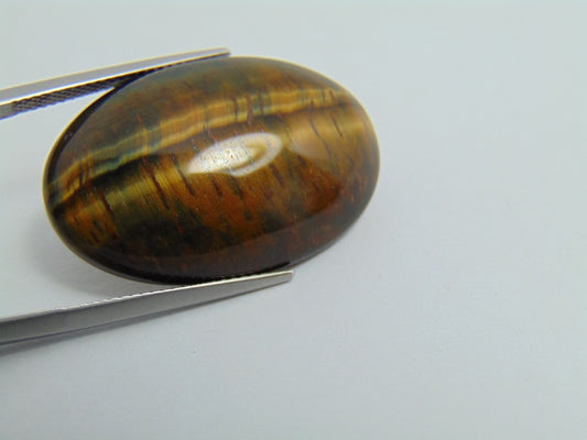 Quartzo de 28,10 cts (olho de tigre)