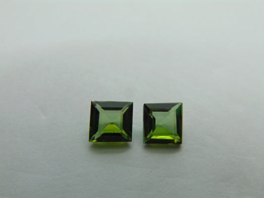 1.80ct Tourmaline Pair 6mm