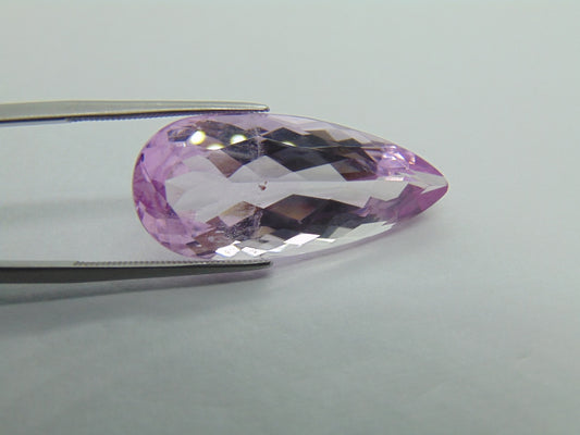 27.50ct Kunzita Com Inclusão Natural 31x14mm