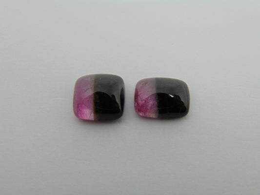 12.70ct Turmalina Cabochão 12x11mm 12.5x9.5mm