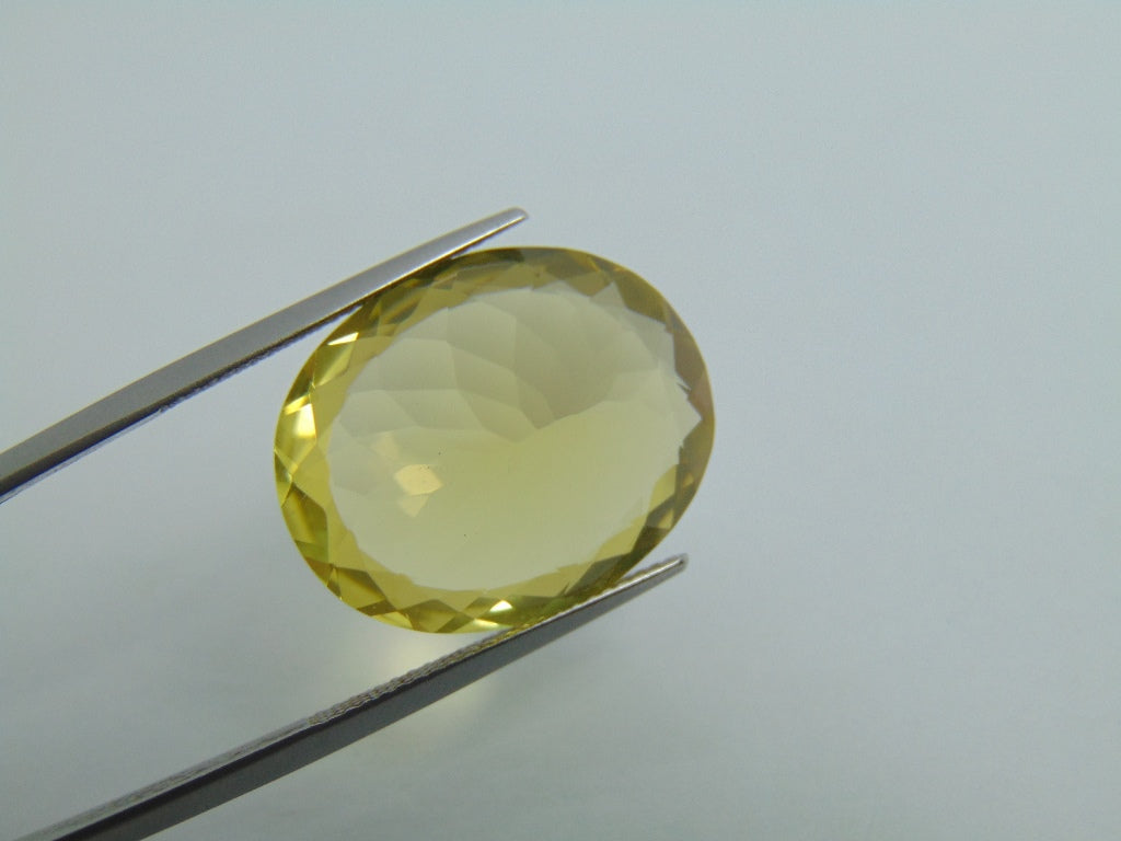 21.90cts Quartz (Green Gold)