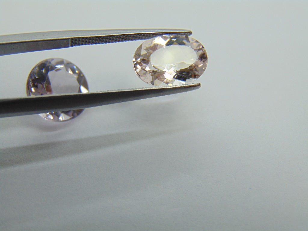 6.44ct Morganite 10mm 11x8mm