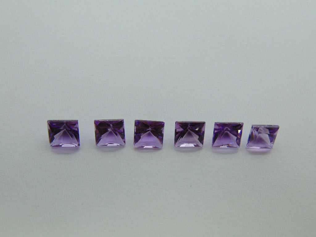 6.20ct Amethyst Calibrated 6mm