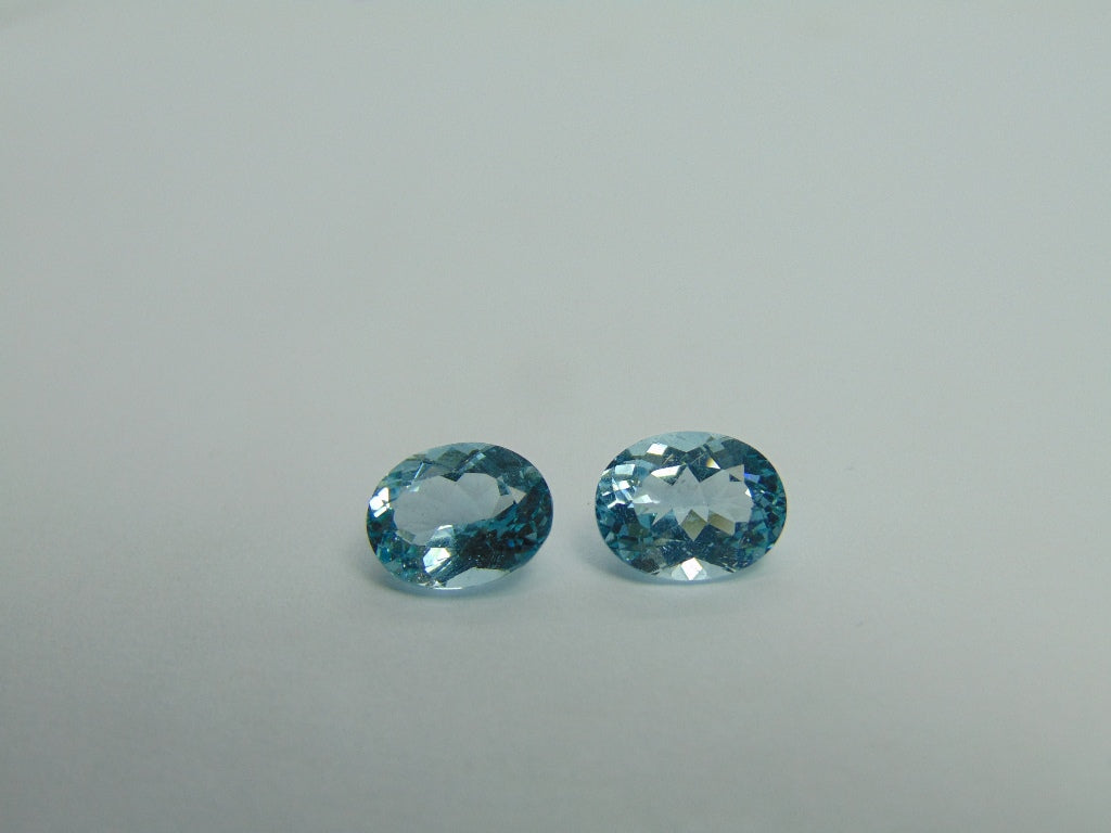 Par de Apatita 5,30ct 10x8mm