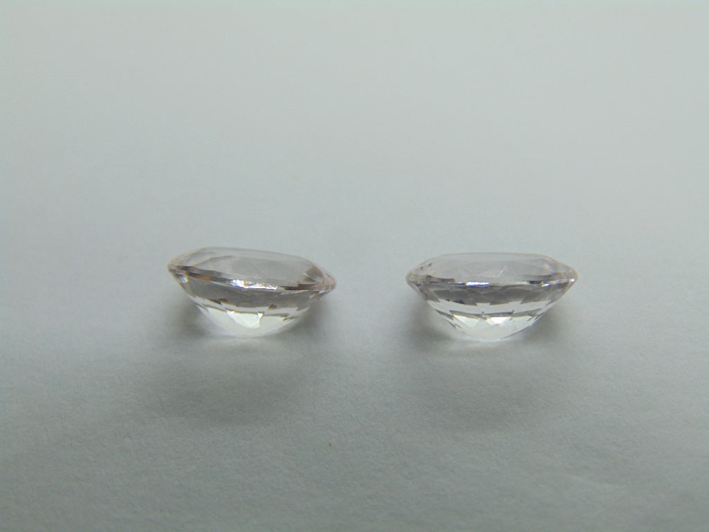 Par de Morganita 4,25ct 10x8mm
