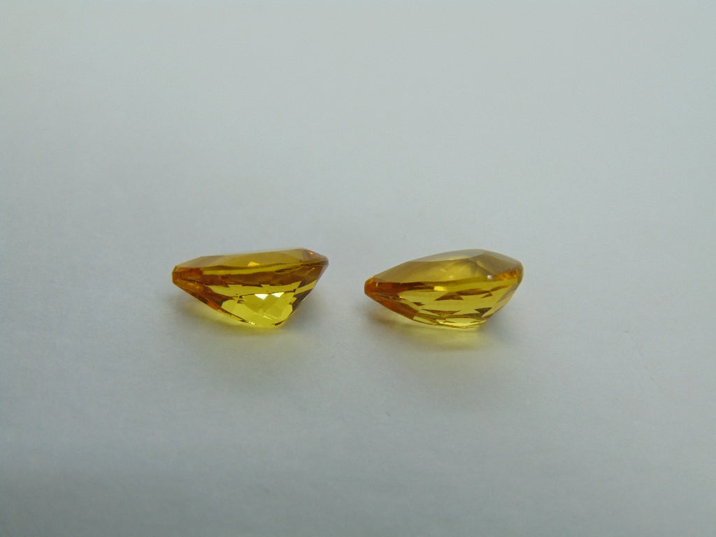 3.45ct Beryl Pair 10x7mm