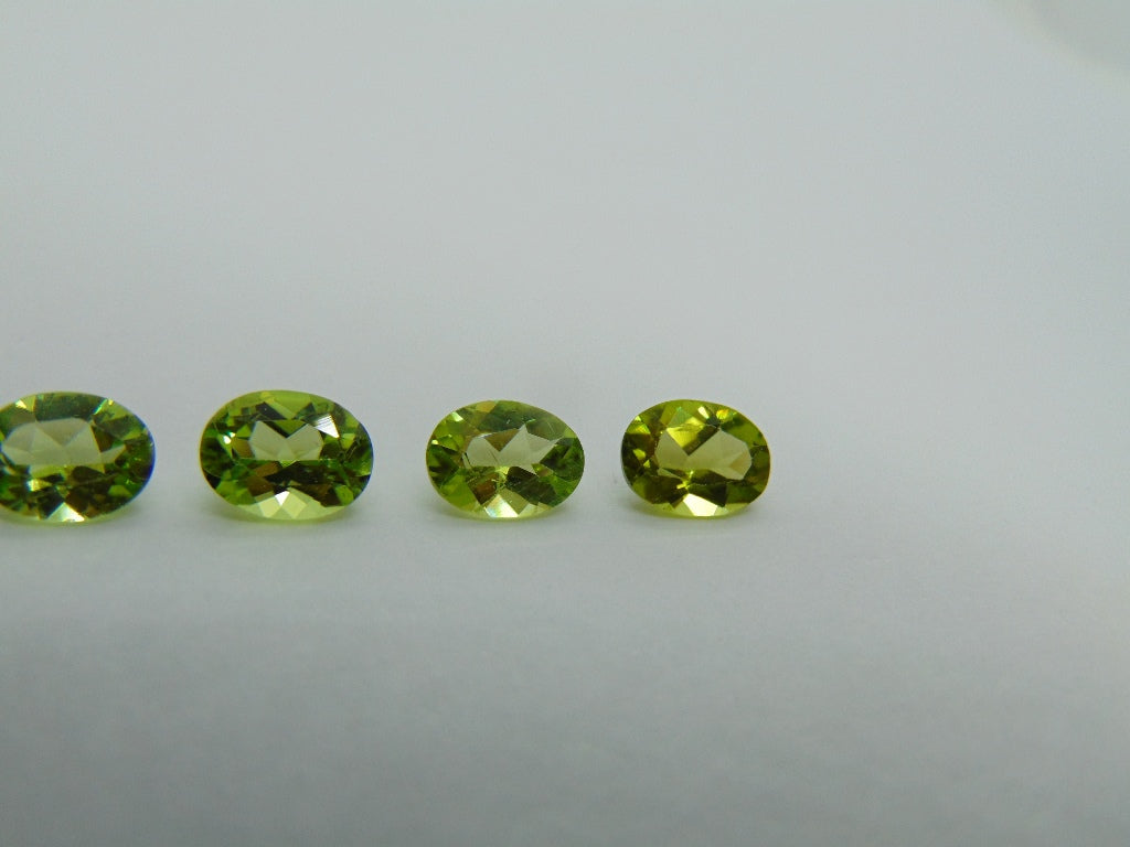 5.10ct Peridot Calibrado 6x8mm