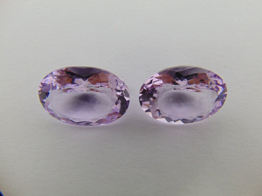 22cts Amethyst (Pair)