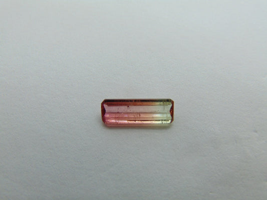 1.02ct Tourmaline Bicolor 12x4mm