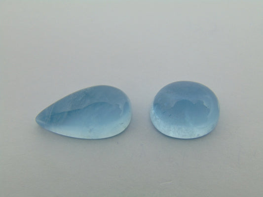 17,40 cts Aquamarine (Cabochon)