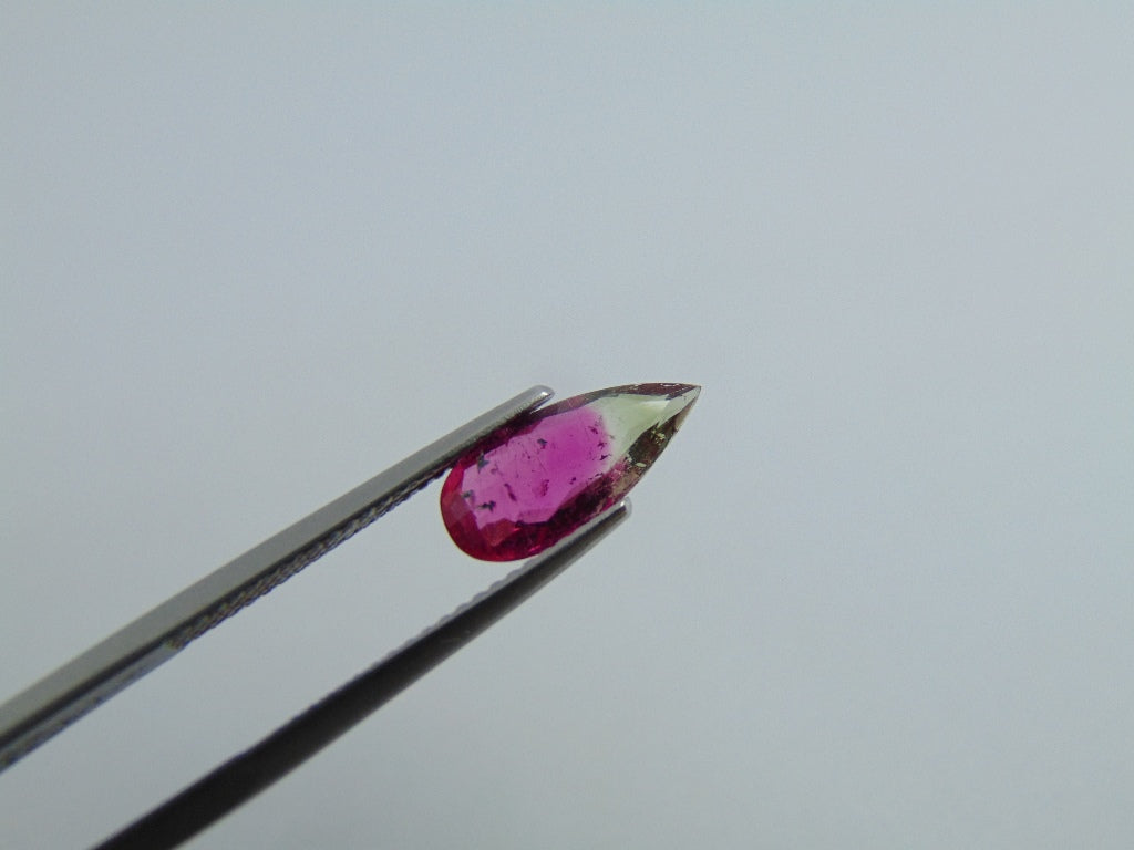 1,55ct Turmalina Bicolor 13x6mm