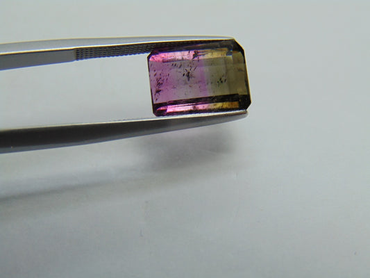 4,50ct Turmalina Bicolor 11x8mm