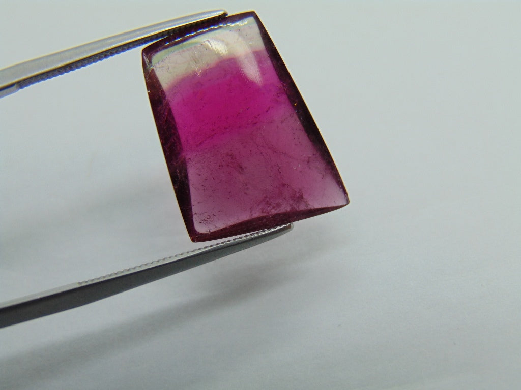 11.50ct Tourmaline Cabochon Bicolor 18x14mm