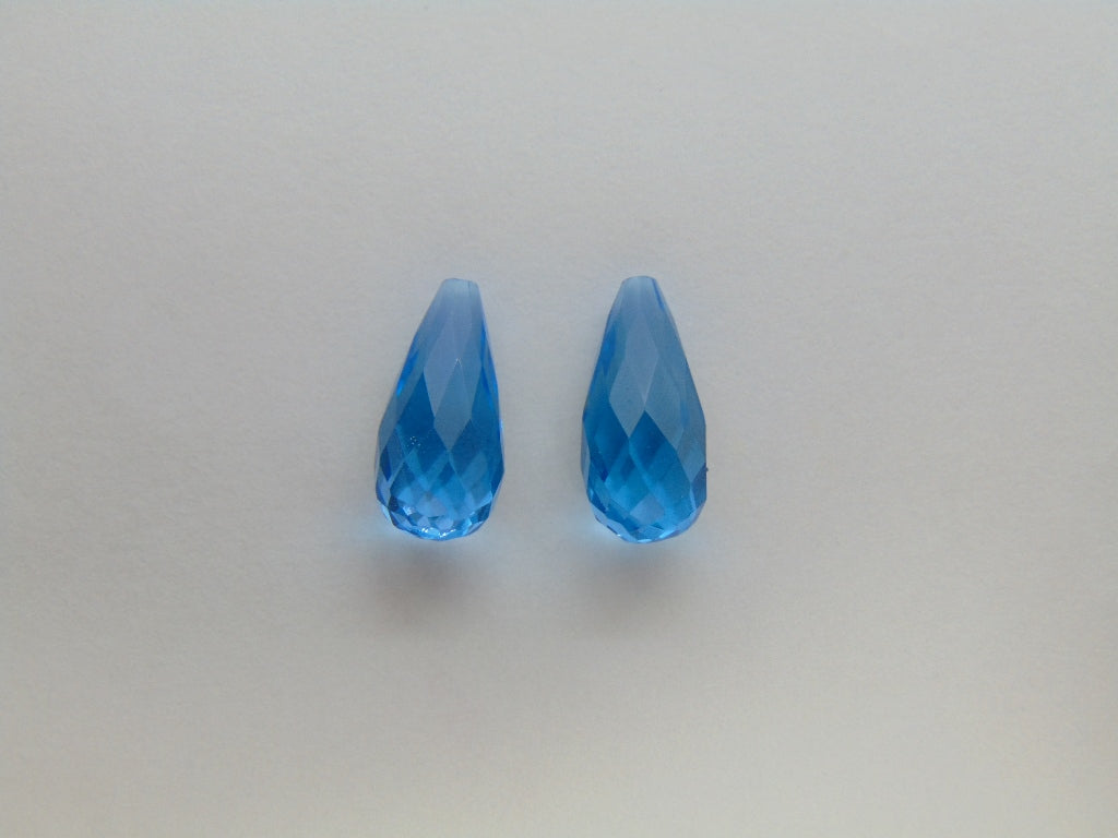8.35ct Topaz Pair 13x6mm