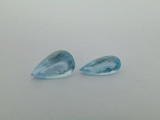 Água-marinha de 7,60 cts