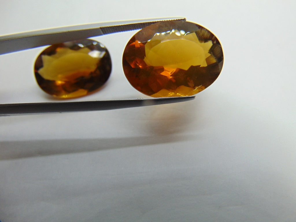 Citrino 36,15 ct 22x16mm 22x15mm