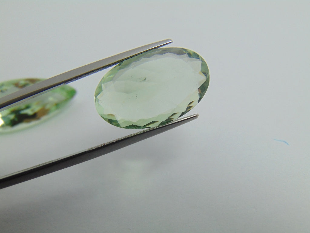 Prasiolita de 24,55cts
