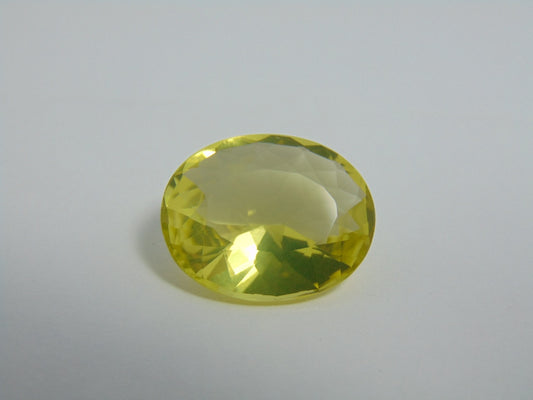 20ct Quartz Green Gold 22x17mm