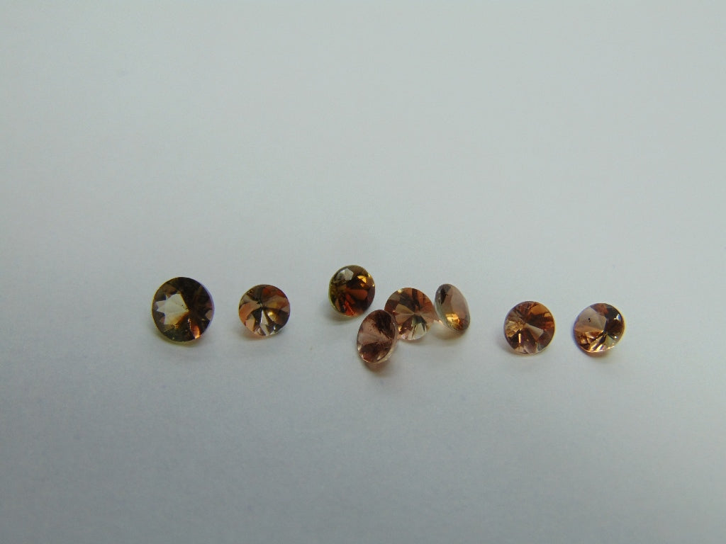 Andalusita de 2,70 ct, calibrada 4 mm