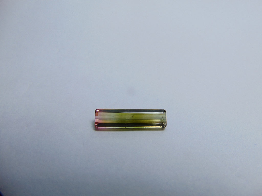 2ct Turmalina Bicolor 16x4mm