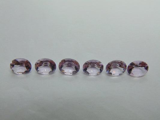 14,30ct Ametista calibrada 10x8mm